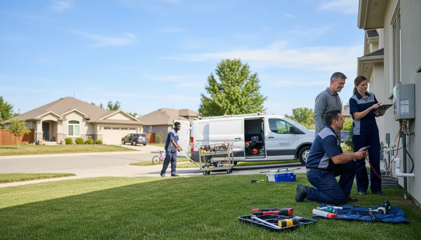 Tankless water heater service in Henderson, NY